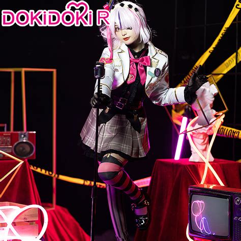 【In Stock】DokiDoki-R VTuber NIJISANJI Cosplay Maria Marionette Cosplay ...