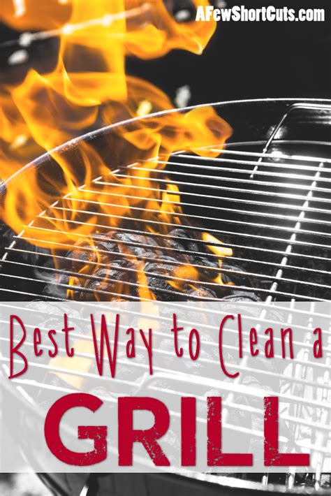 Ultimate Hack: The Best Way to Clean a Grill | Grilling, Cleaning ...
