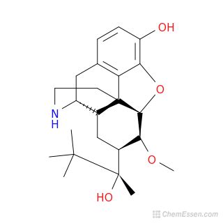 Norbuprenorphine Structure - C25H35NO4 - Over 100 million chemical compounds | CCDDS