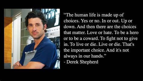 Best 16 Derek Shepherd Quotes - Grey's Anatomy - NSF News and Magazine