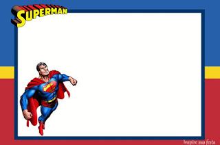 11 Geniales invitaciones de Superman para Fiesta de Cumpleaños gratis Superman Party, Birthday ...