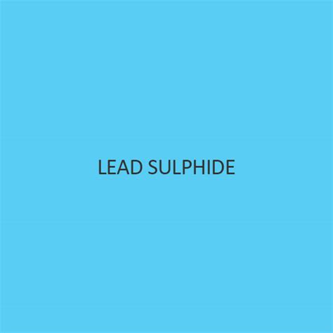 Buy Lead Sulphide 40% discount @ ibuychemikals in India