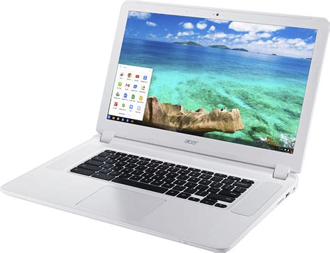 Best Buy: Acer 15.6" Chromebook Intel Celeron 4GB Memory 16GB Solid State Drive Linen White CB5 ...