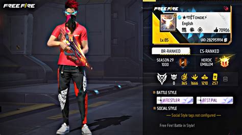 Tonde Gamer Free Fire ID: Complete Stats and Rankings (2024) - GamesRoid