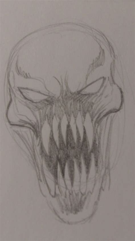 Evil Monster Drawings at PaintingValley.com | Explore collection of ...