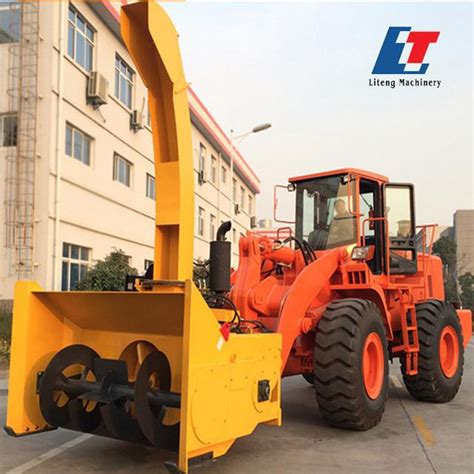 Snow Blower Implement For Front End Wheel Loader Factory China - New ...