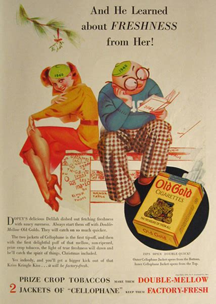 1936 Old Gold Cigarettes Ad ~ George Petty Art, Vintage Cigarette ...