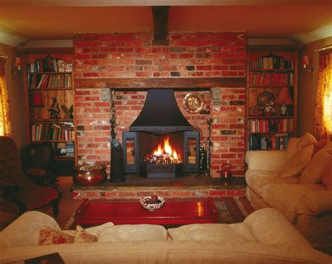 38 best Country cottage fireplaces images on Pinterest | Cottage ...