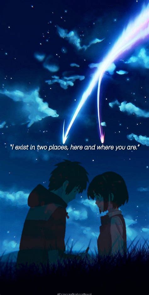 Unbelievable Your Name wallpaper (Taki x Mitsuha) | Your name wallpaper, Name wallpaper, Your ...