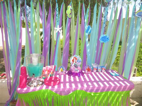 20 Of the Best Ideas for Little Mermaid Party Decoration Ideas - Home ...