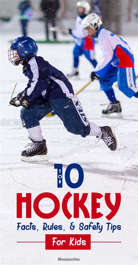 Top 10 Hockey Facts, Rules, And Safety Tips For Kids | Hockey facts, Rules for kids, Facts for kids