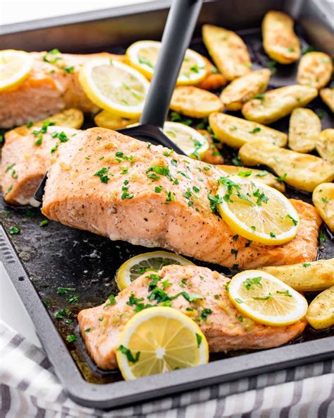 Garlic Butter Baked Salmon - Craving Home Cooked