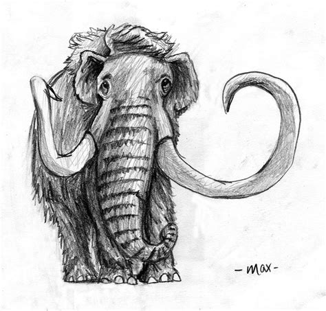 Woolly Mammoth Illustration | Wooly mammoth, Mammoth, Art