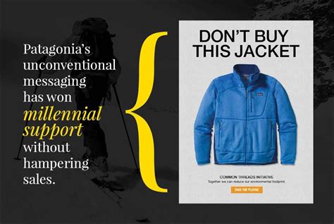 Will Shoppers Ever Really Care About Sustainability? - Patagonia "Don't buy this jacket ...