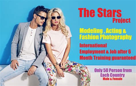 " The Stars Project " International Models, Actors & Photographer Search 2019 -Job after ...