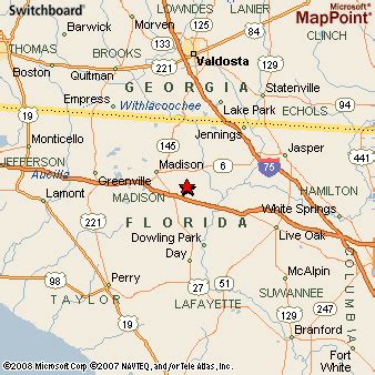 Lee, Florida Area Map & More