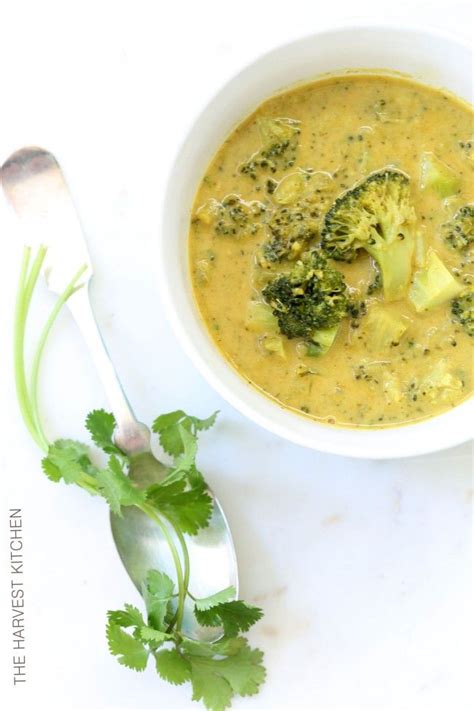 Coconut Curry Broccoli Soup | Receita | Sopas receitas, Receitas, Molho ...