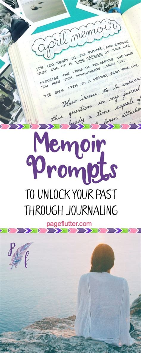 Monthly Memoir Prompts: Unlock Your Past Through Journaling | Page Flutter