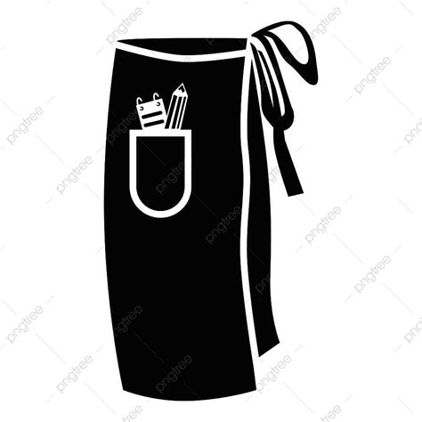 Barber Apron Vector Hd PNG Images, Barbers Apron Side Icon, Uniform, Background, Hairbrush PNG ...