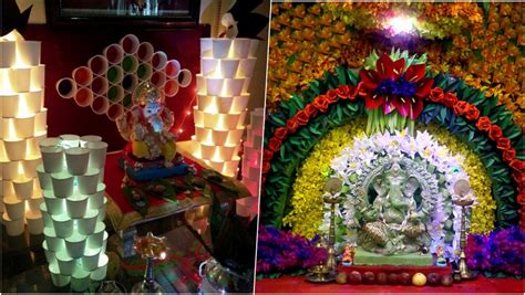 Ganeshotsav 2018 Makhar Decoration Ideas: Flower Decorations to Eco ...
