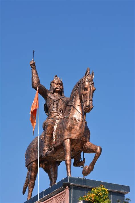 Statue of Chhatrapati Shivaji Maharaj. Editorial Stock Photo - Image of historic, famous: 170788828