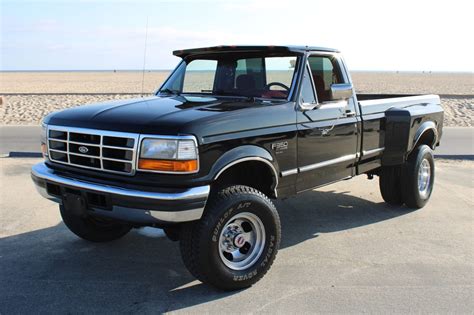 No Reserve: 16k-Mile 1994 Ford F-350 XLT Power Stroke Dually Conversion ...