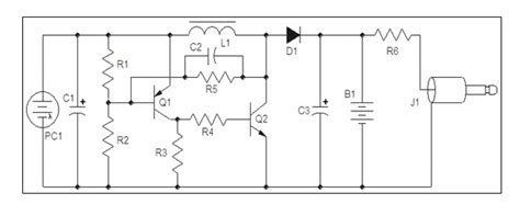 solar powered mobile phone charger circuit - Schematic Design