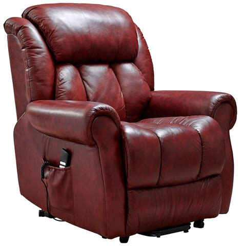 Riser Recliner Chair - Ashford Standard Leather Electric Riser Recliner ...