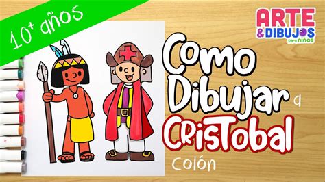 Como dibujar a CRISTOBAL COLON | Arte y Dibujos para Niños - YouTube