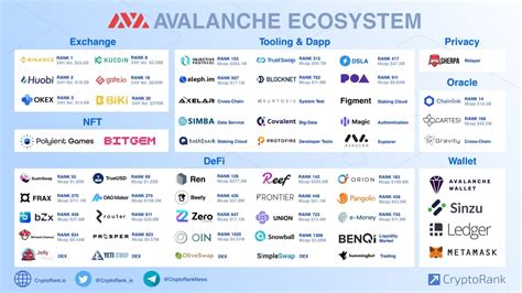 💡Avalanche Ecosystem Overview - Cryptorank News