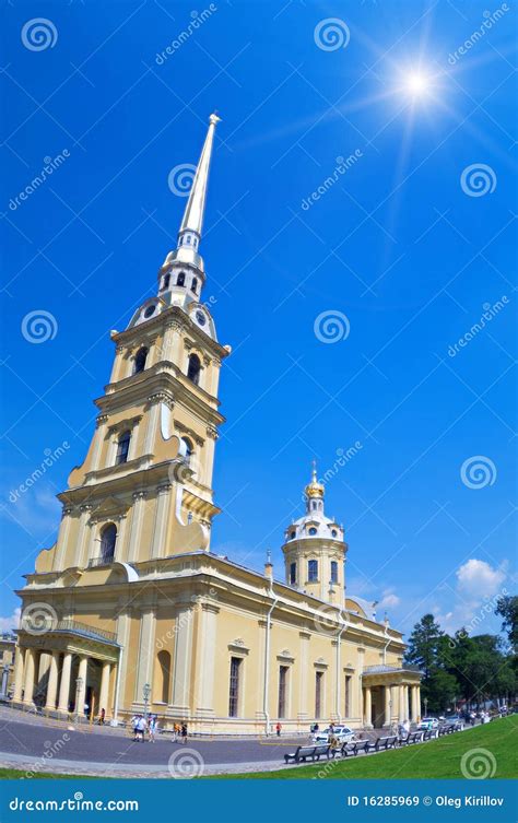 Architecture in the Petropavlovsk Fortress Stock Image - Image of ...