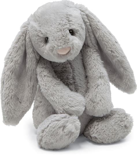 Bashful Grey Bunny 15 inch - Grandrabbit's Toys in Boulder, Colorado