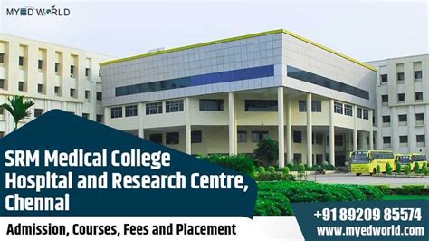 SRM Medical College Hospital and Research Centre, Chennai: Admission ...