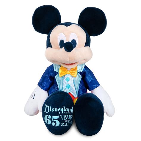 Disney Plush - Mickey Mouse - Disneyland 65th Anniversary