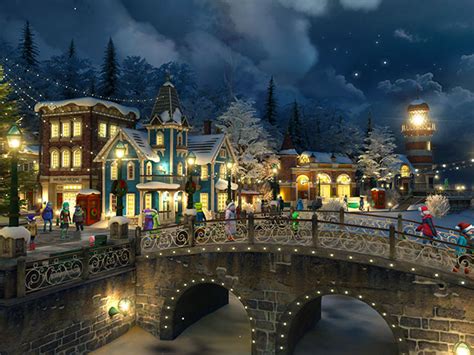 Holidays 3D Screensavers - Snow Village