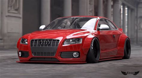 Wide Body Kit Liberty Walk Audi A5 & S5 (B8) LB-Works | allDesign