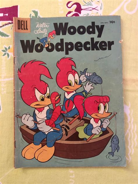 Vintage Woody Woodpecker Comic Books Lot of 3 Dell Walter | Etsy