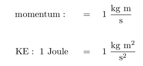 If, for some reason, we wanted to convert a momentum-like quantity into an energy-like quantity ...