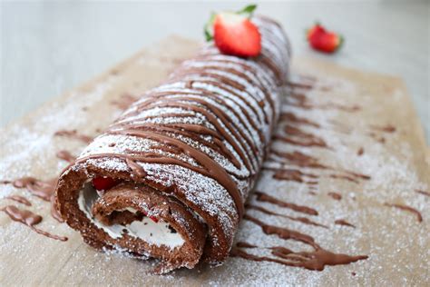 Chocolate roulade - The Delicious plate