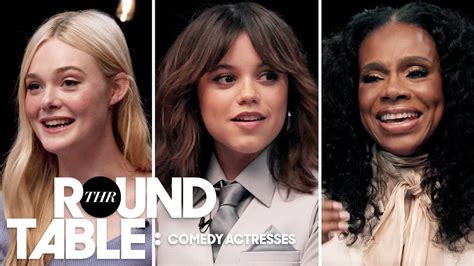 Comedy Actress Roundtable: Jenna Ortega, Sheryl Lee Ralph, Elle Fanning, Ayo Edebiri & More ...