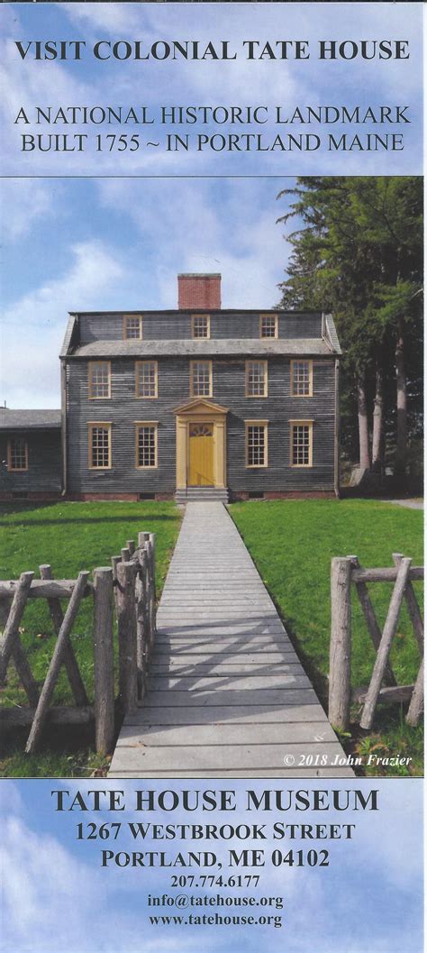 Tate House Museum | House museum, Visit maine, Maine travel