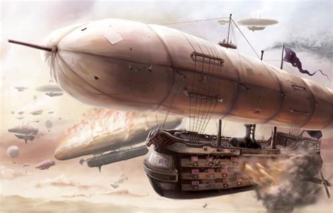 Airship battle – Tom McGrath