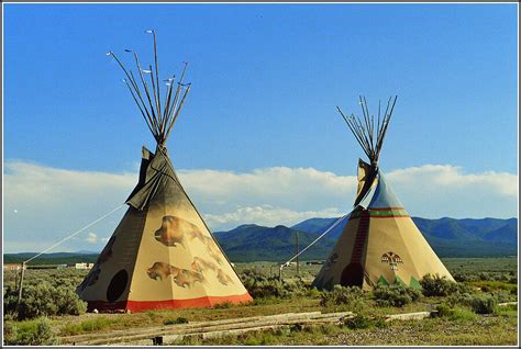 Native American Teepees Photograph by Dora Sofia Caputo Photographic Design and Fine Art