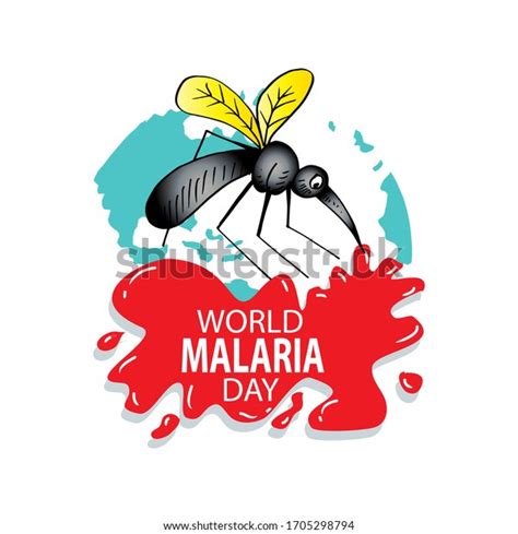 World Malaria Day Poster Concept Stock Vector (Royalty Free) 1705298794