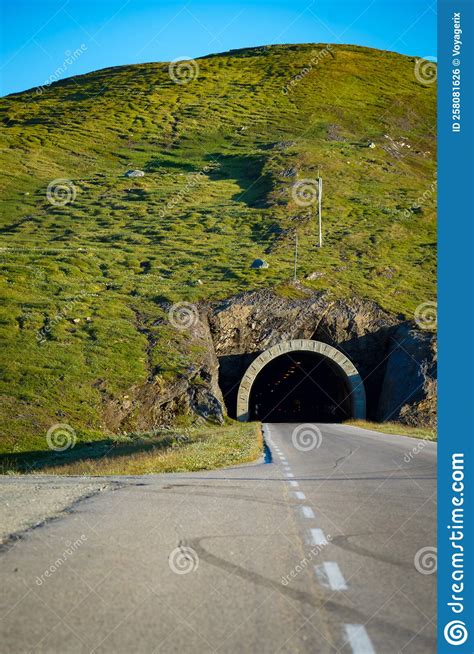 Road with Tunnel in Mountains Norway Stock Photo - Image of norway, trip: 258081626