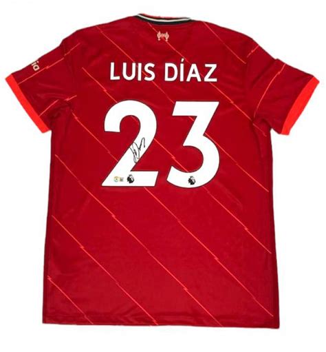 Luis Diaz Signed Liverpool Jersey (Beckett) | Pristine Auction