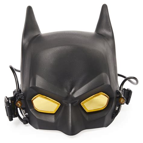 Batman Role-Play Tech Mask with Lights and Magnification Lens, for Kids ...