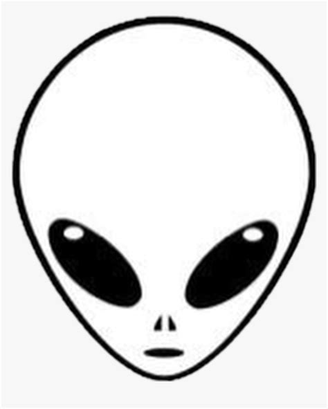 Easy To Draw Alien Head Clipart , Png Download - Alien Head Transparent ...