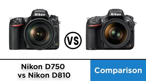 Nikon D750 vs Nikon D810 Comparison - Reviews