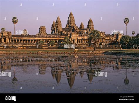 Ancient city of Angkor Wat Cambodia Stock Photo - Alamy